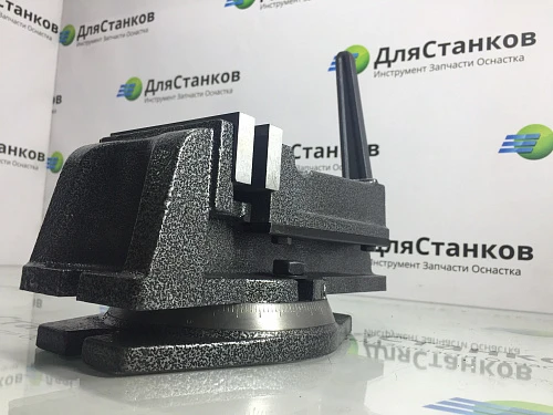 Тиски станочные поворотные 100 мм – фото 2