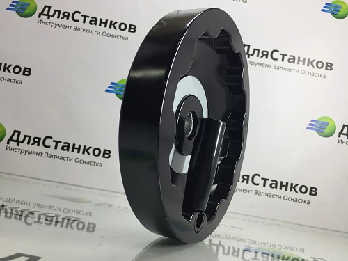 Штурвал бакелитовый со складной ручкой 200 мм Посадка 18 мм паз 6 мм – фото 7