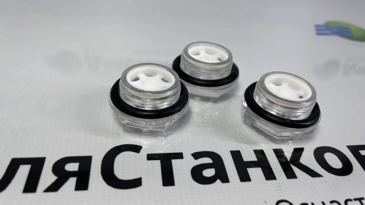 Маслоуказатель резьбовой - глазок уровня масла М27х1,5 – фото 5