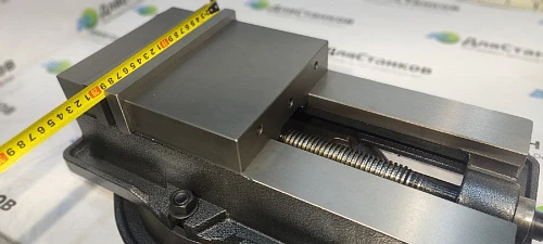 Тиски Прецизионные станочные поворотные 200 мм (QM16200) – фото 3
