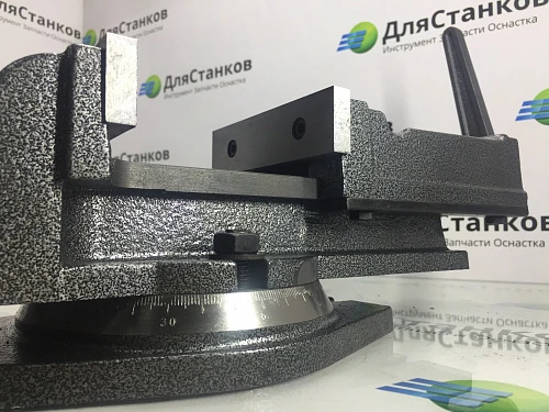 Тиски станочные поворотные 125 мм – фото 5